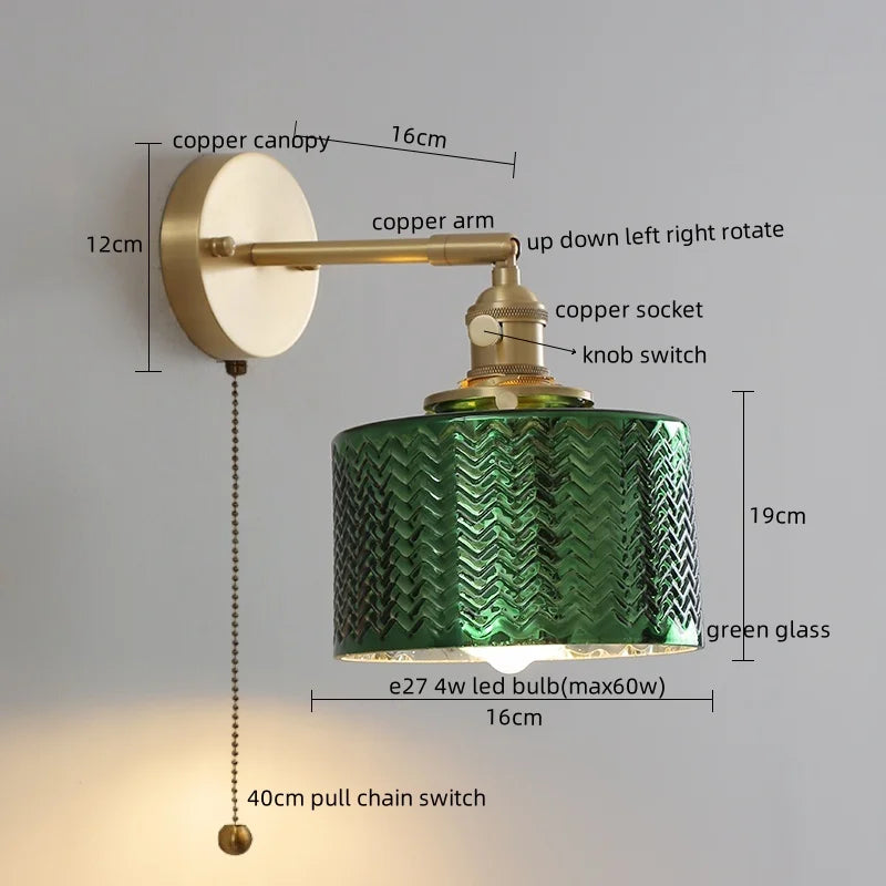 Glass LED Wall Lamps
