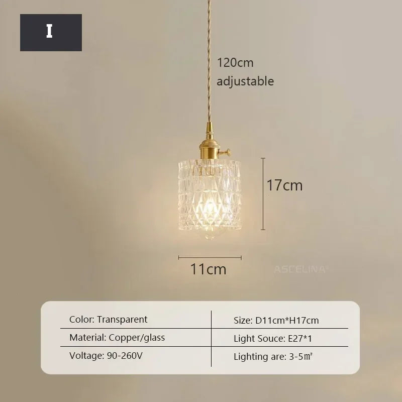 Retro Glass Chandeliers