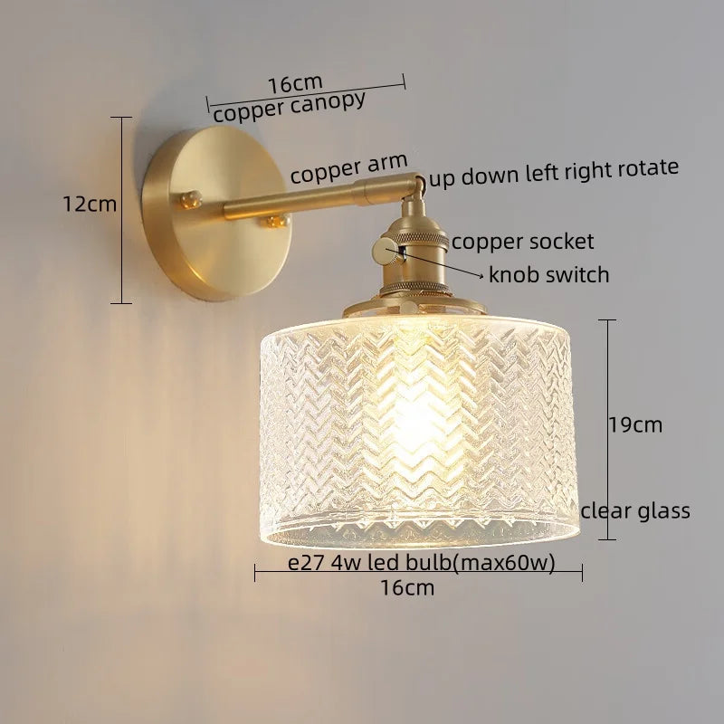 Glass LED Wall Lamps