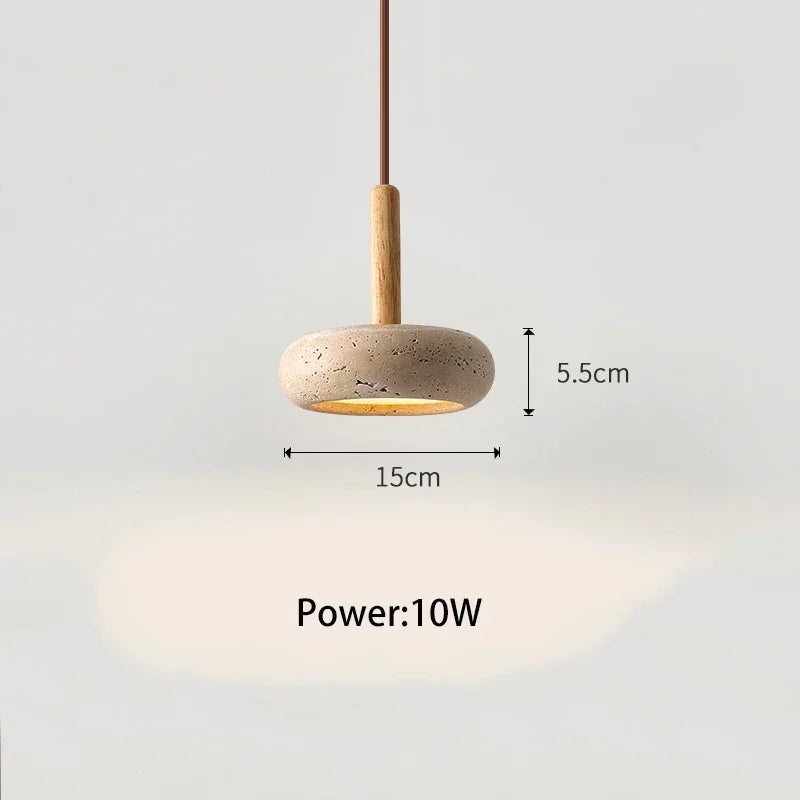 Travertine Pendant Light