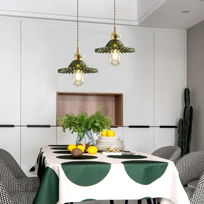 Retro Glass Chandeliers
