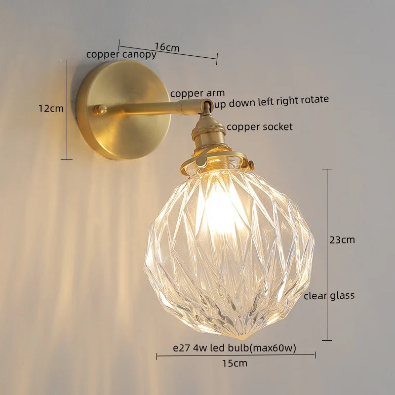 Glass LED Wall Lamps