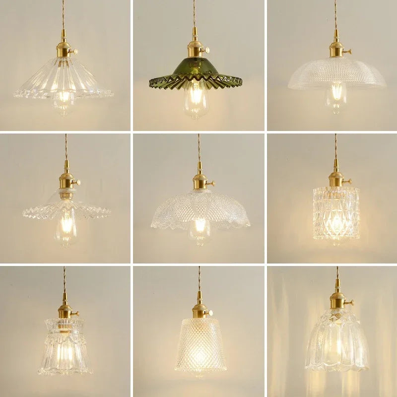 Retro Glass Chandeliers