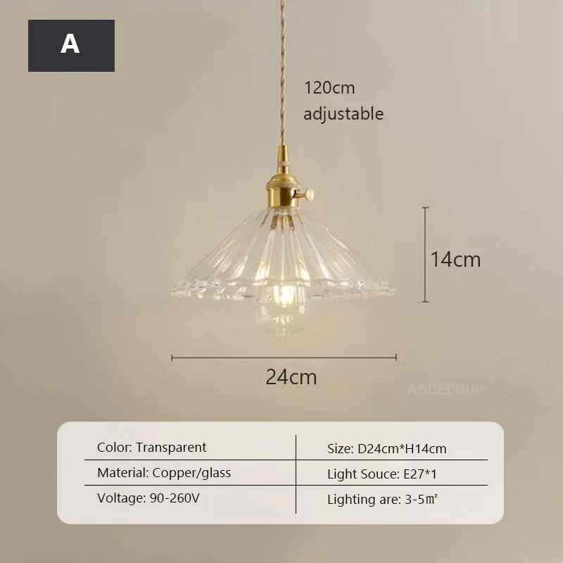 Retro Glass Chandeliers