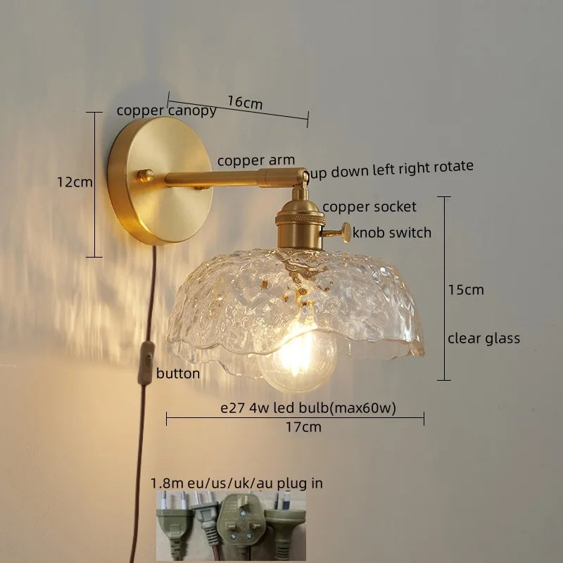 Glass LED Wall Lamps