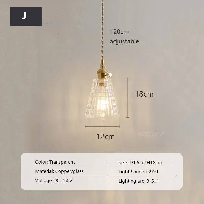 Retro Glass Chandeliers