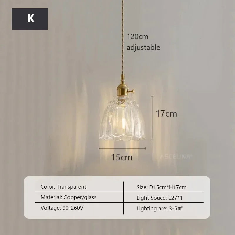Retro Glass Chandeliers
