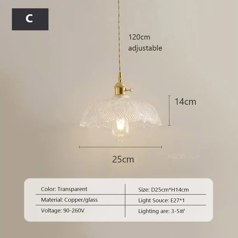 Retro Glass Chandeliers