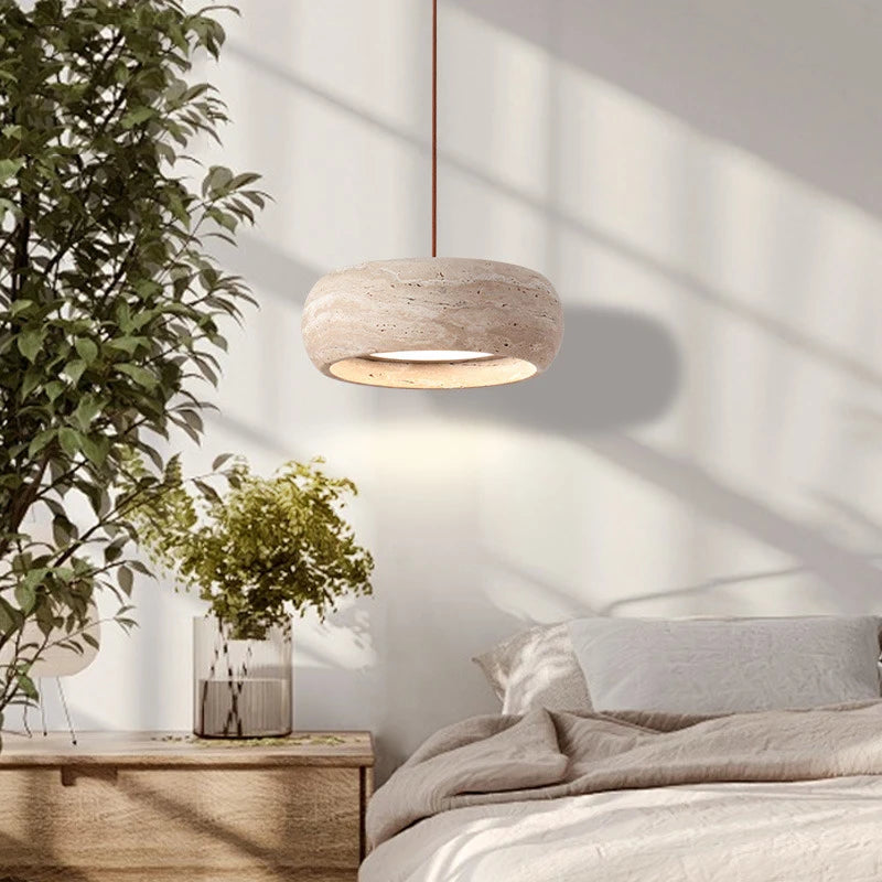 Modern Travertine Pendant Lights