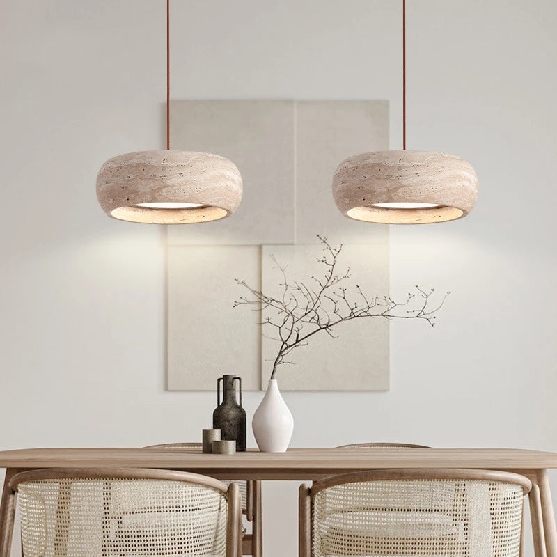 Modern Travertine Pendant Lights