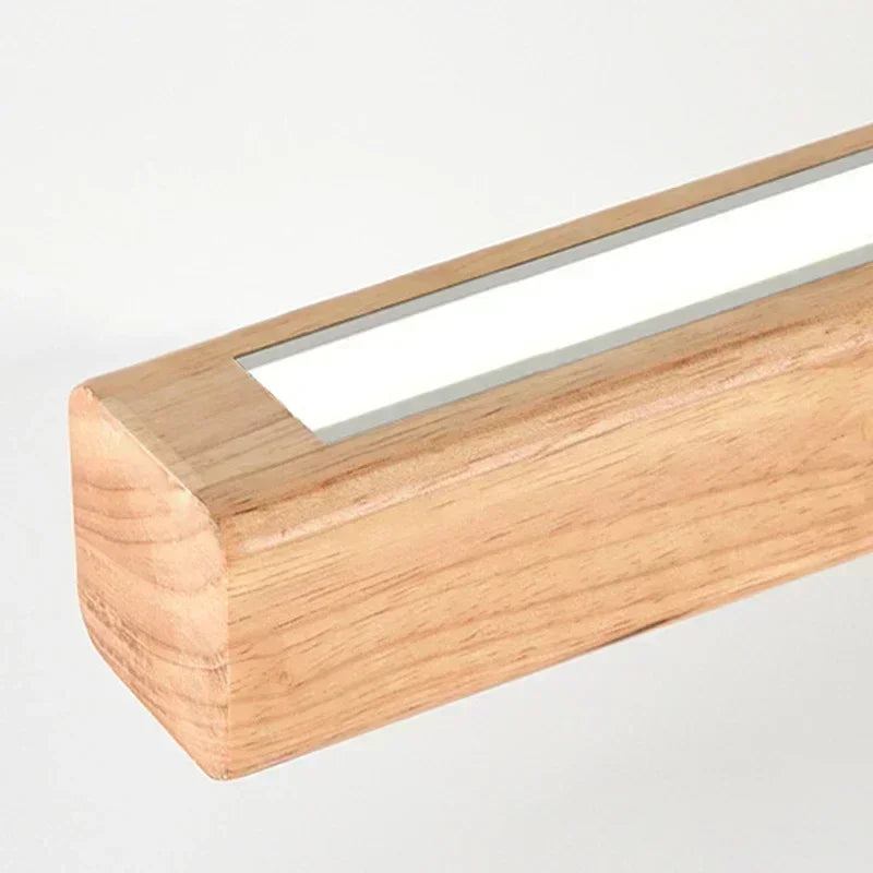 Modern LED Pendant Light Wood