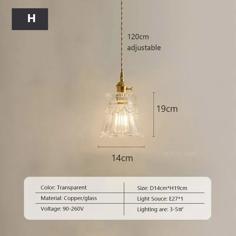 Retro Glass Chandeliers