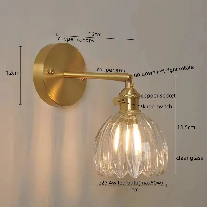 Glass LED Wall Lamps