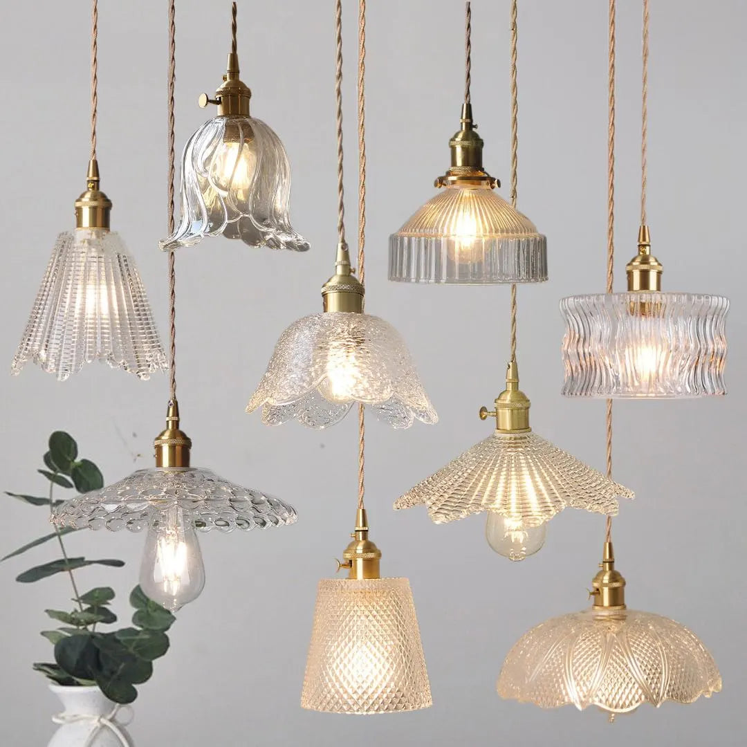 Retro Glass Chandeliers