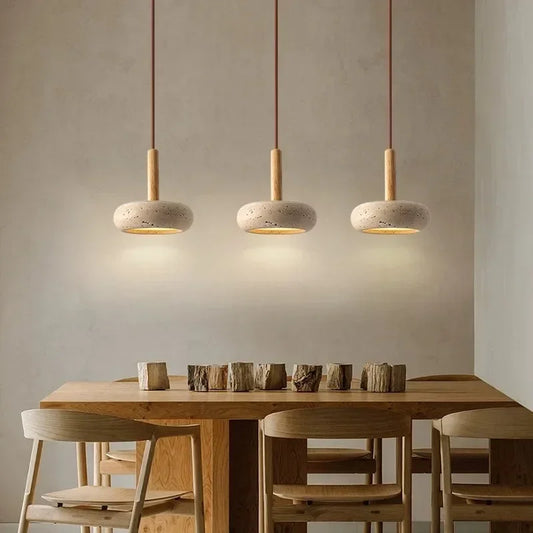 Travertine Pendant Light