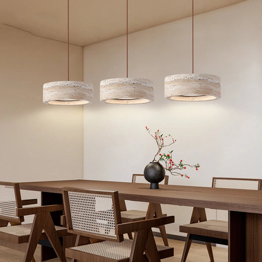 Modern Travertine Pendant Lights