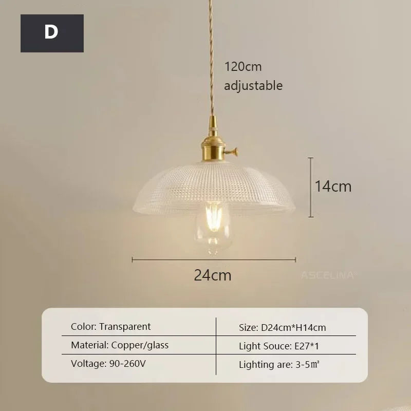 Retro Glass Chandeliers