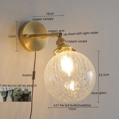 Glass LED Wall Lamps